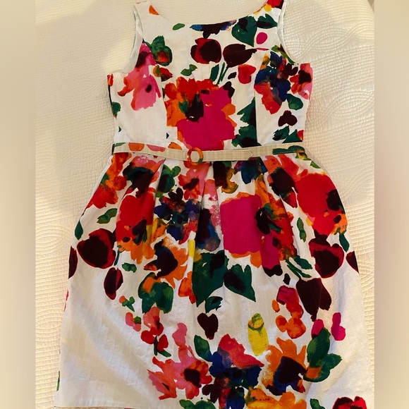 Eliza J cotton floral dress M/L - Picture 5 of 9